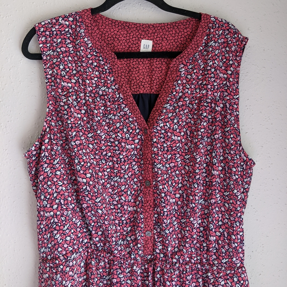 GAP Floral Midi Dress